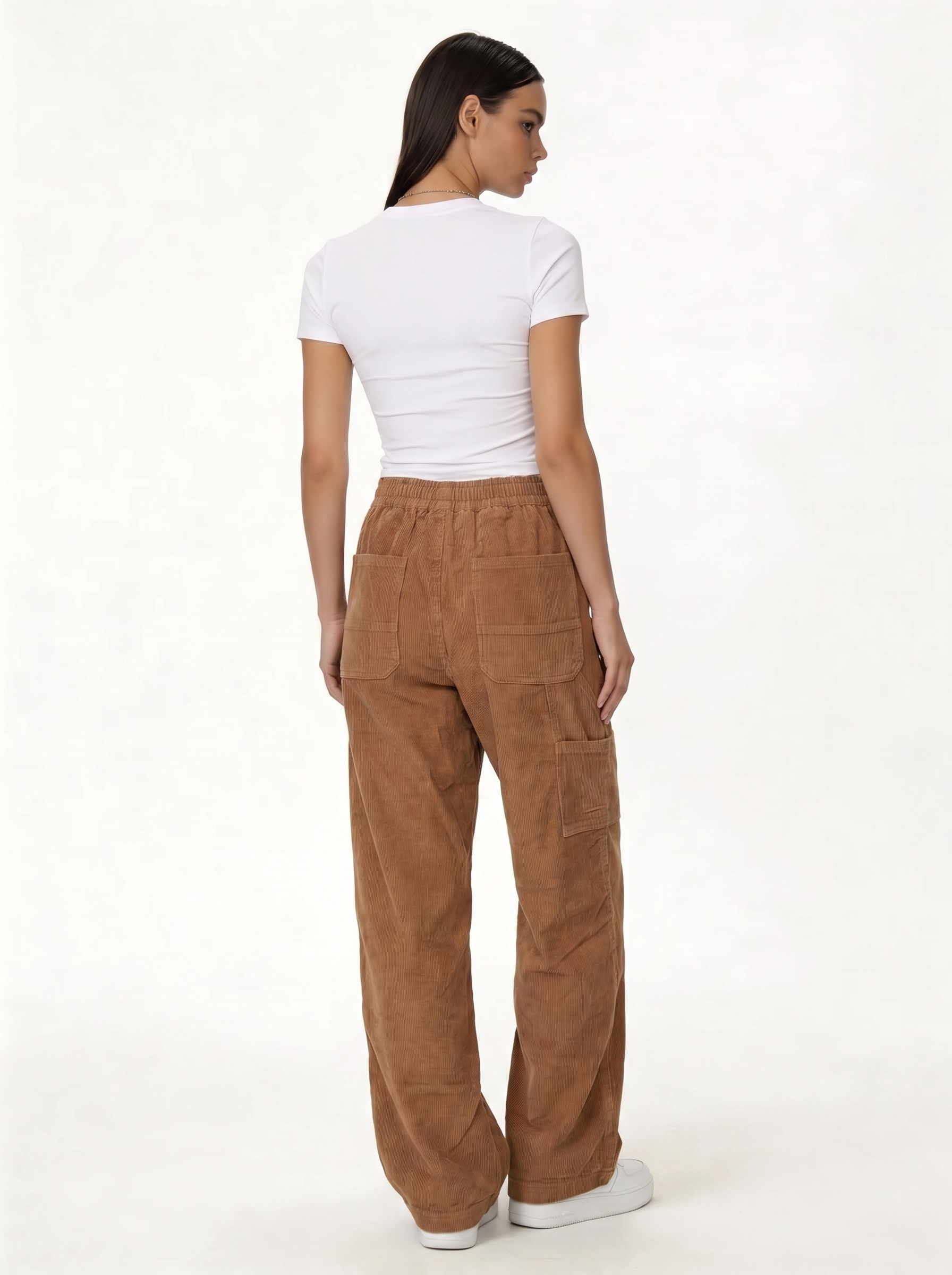 Utility Pocket Pants Cotton Relaxed Fit - seven