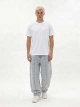 Panelled Jeans Denim Baggy Fit - je-x