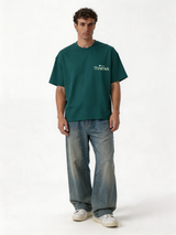 Logo Graphic T-Shirt Cotton Oversized Fit - tharwa