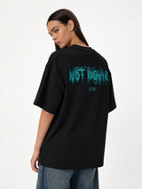 Boxy Heavyweight Cotton Graphic Tee - ink