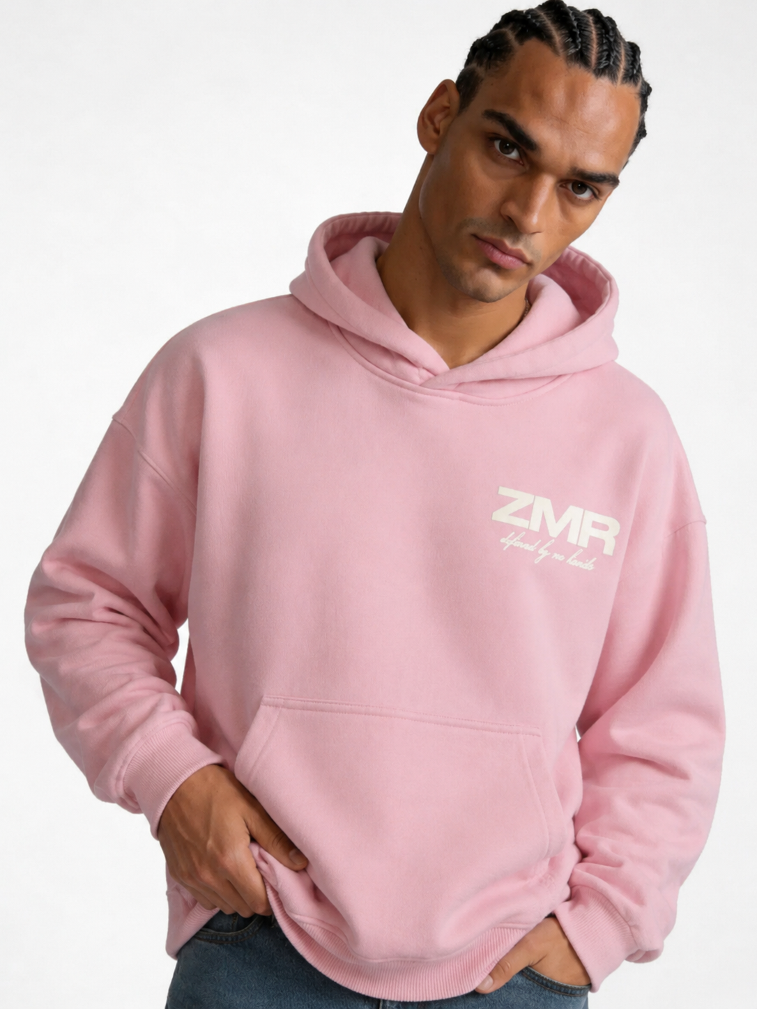 Logo Graphic Hoodie Cotton Oversized Fit - Zamari