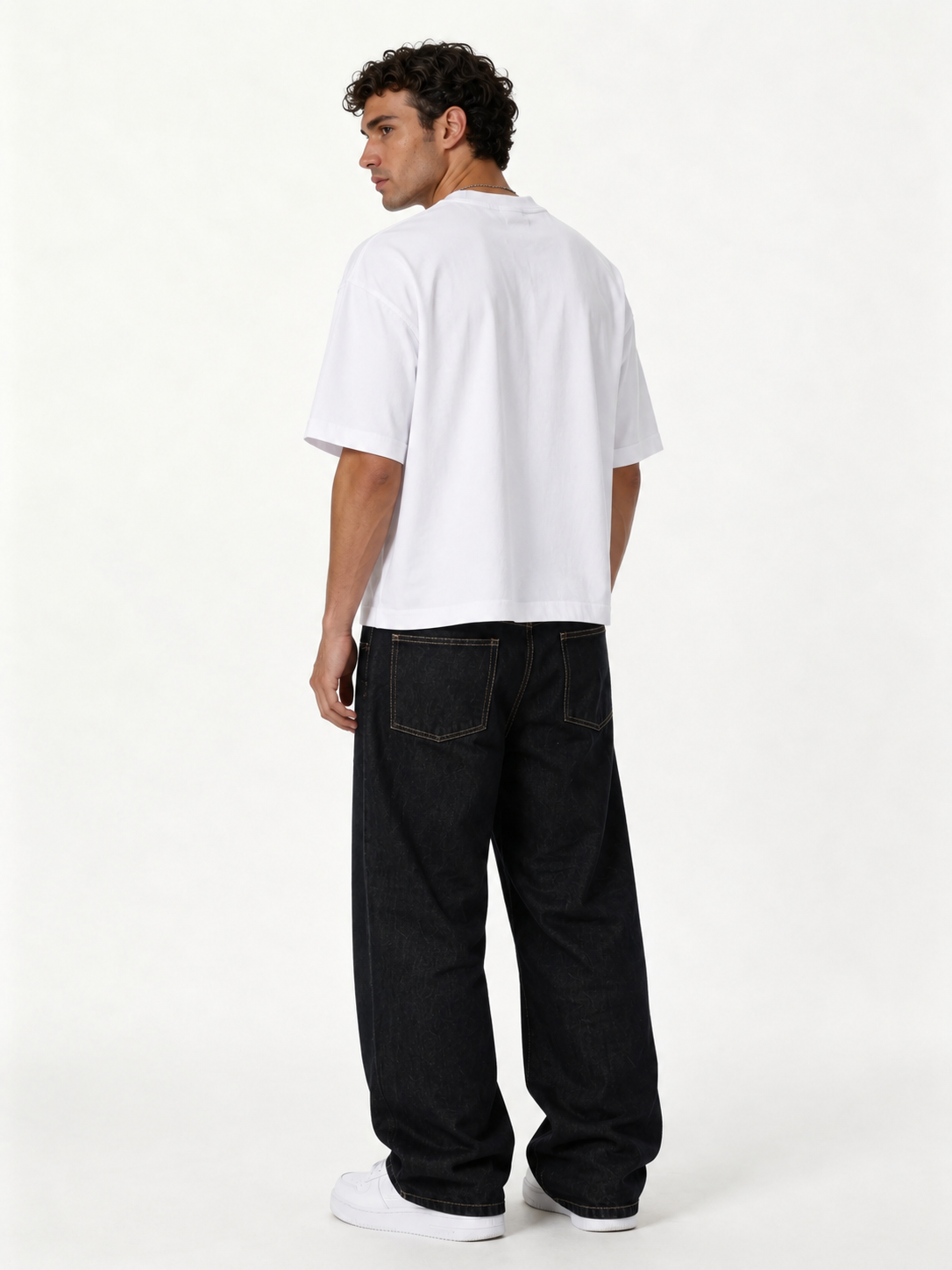 Raw Denim Jeans Denim Straight Leg Fit - seven