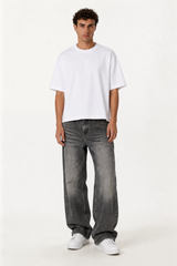 Washed Wide Leg Jeans Denim Relaxed Fit - Seven
