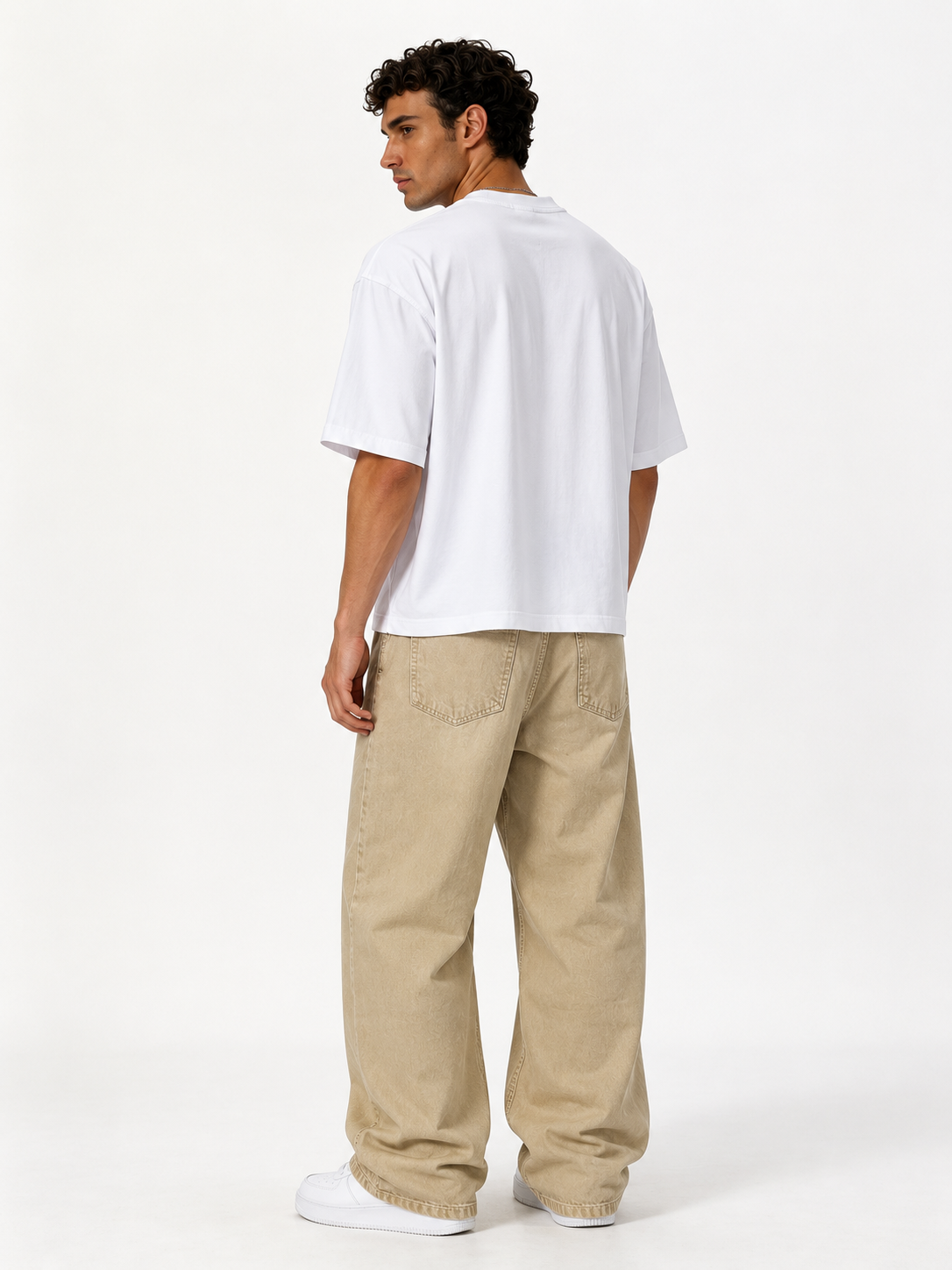 Utility Panel Pants Cotton Wide Leg Fit - Seven