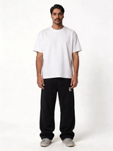 Logo Graphic Sweatpants Cotton Relaxed Fit - locco