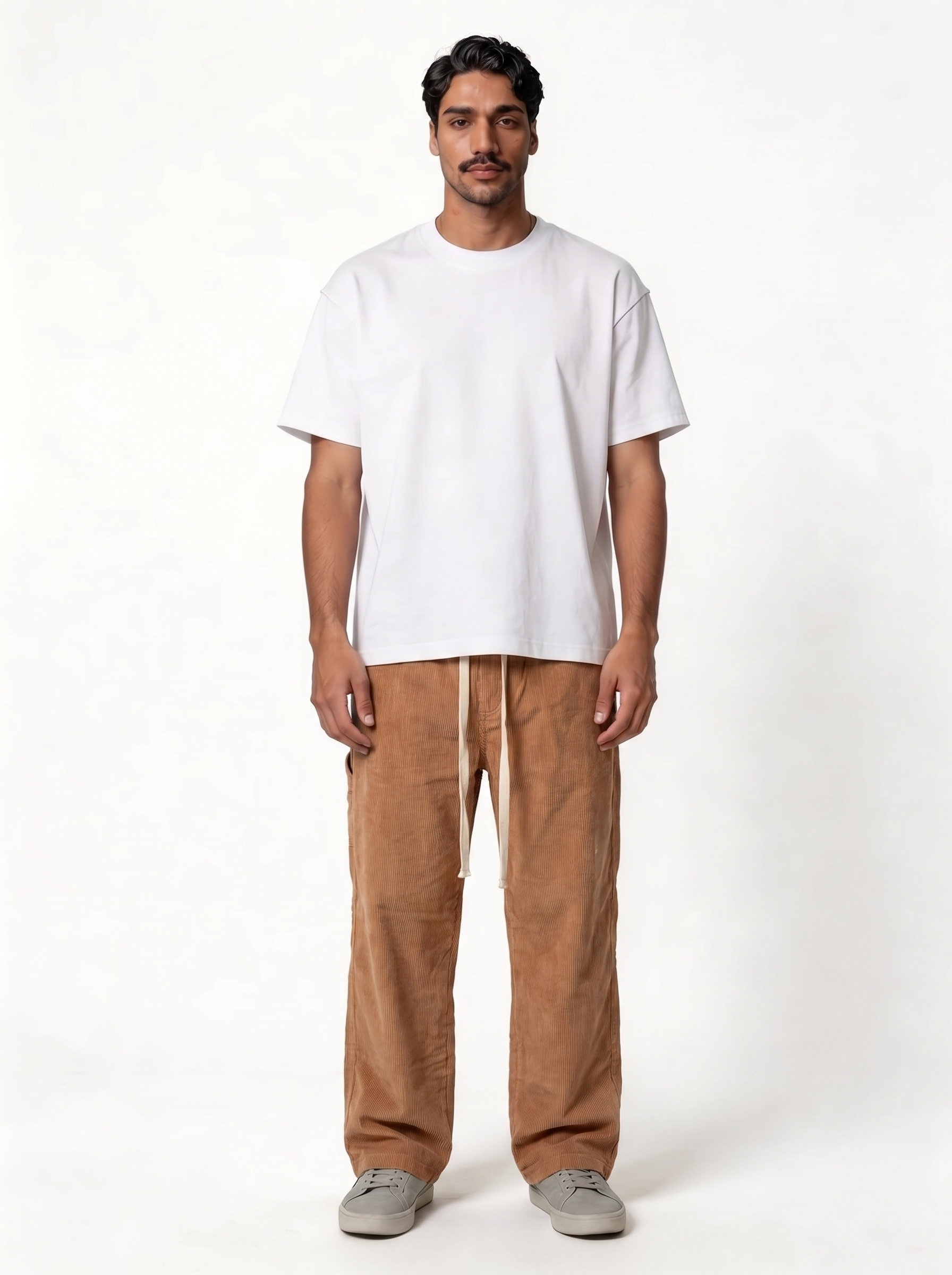Utility Pocket Pants Cotton Relaxed Fit - seven