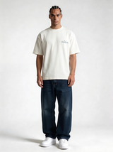 Logo Graphic T-Shirt Cotton Oversized Fit - tharwa