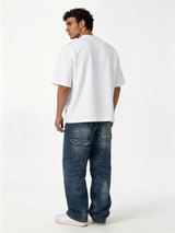 Cargo Pocket Jeans Denim Relaxed Fit - seven