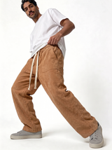 Utility Pocket Pants Cotton Relaxed Fit - seven
