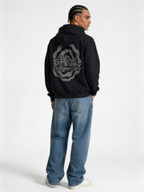 Logo Graphic Hoodie Cotton Relaxed Fit - Spiral