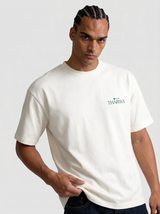 Logo Graphic T-Shirt Cotton Oversized Fit - tharwa