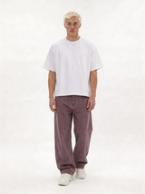 Distressed Wide Leg Denim Pants - seven