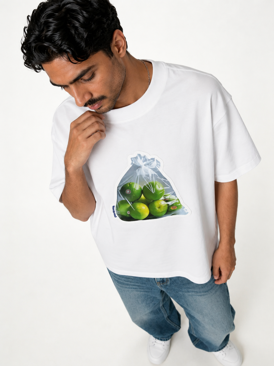 Boxy Heavyweight Cotton Graphic T-Shirt - jex