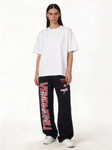Printed Graphic Pants Cotton Relaxed Fit - Eleven