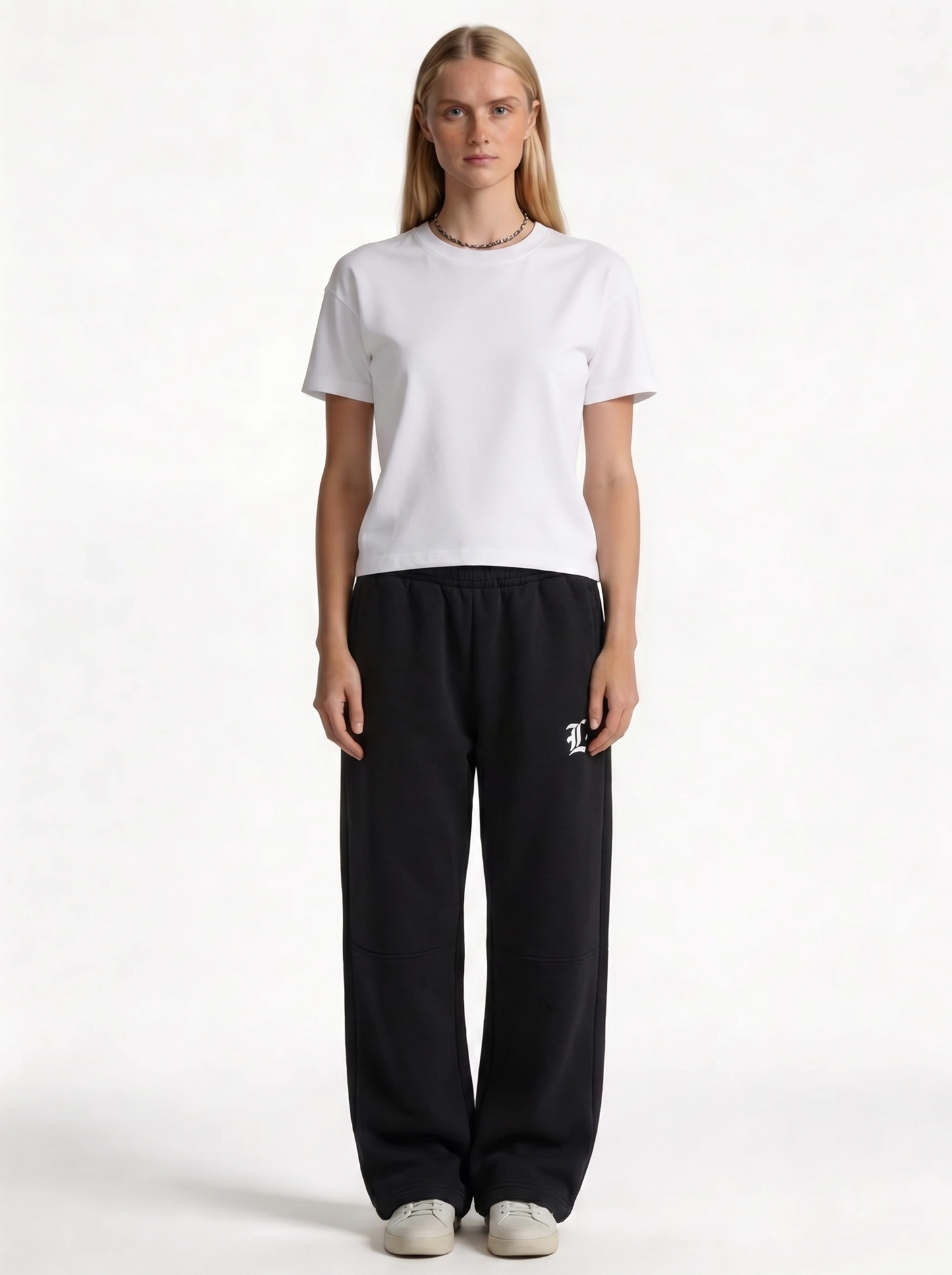 Logo Graphic Sweatpants Cotton Relaxed Fit - locco
