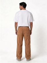 Utility Pocket Pants Cotton Relaxed Fit - seven