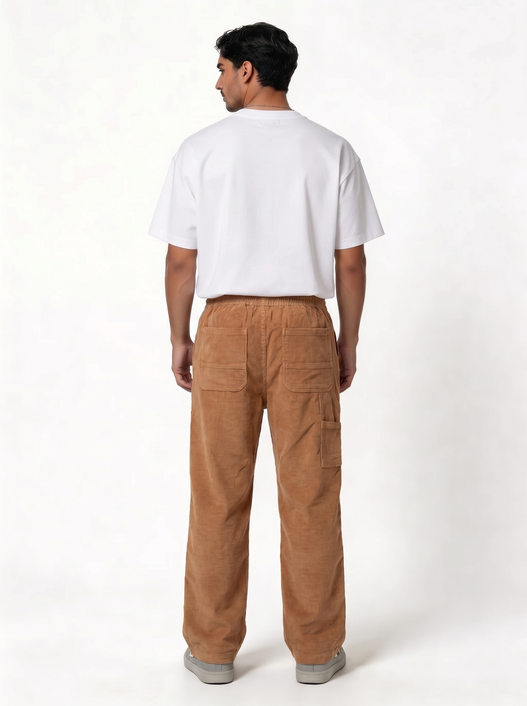 Utility Pocket Pants Cotton Relaxed Fit - seven