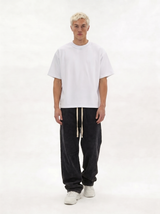 Embroidered Pants Cotton Baggy Fit - seven