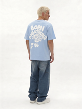 Back Print T-Shirt Cotton Oversized Fit - tharwa