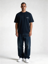 Logo Graphic T-Shirt Cotton Oversized Fit - tharwa