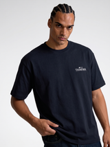 Logo Graphic T-Shirt Cotton Oversized Fit - tharwa