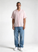 Chest Pocket Shirt Linen Blend Regular Fit - je-x