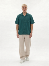 Chest Pocket Shirt Linen Blend Regular Fit - je-x