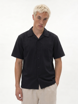 Chest Pocket Shirt Linen Blend Regular Fit - je-x