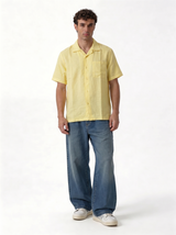 Chest Pocket Shirt Linen Blend Regular Fit - je-x