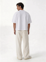 Printed Graphic Pants Cotton Relaxed Fit - Eleven
