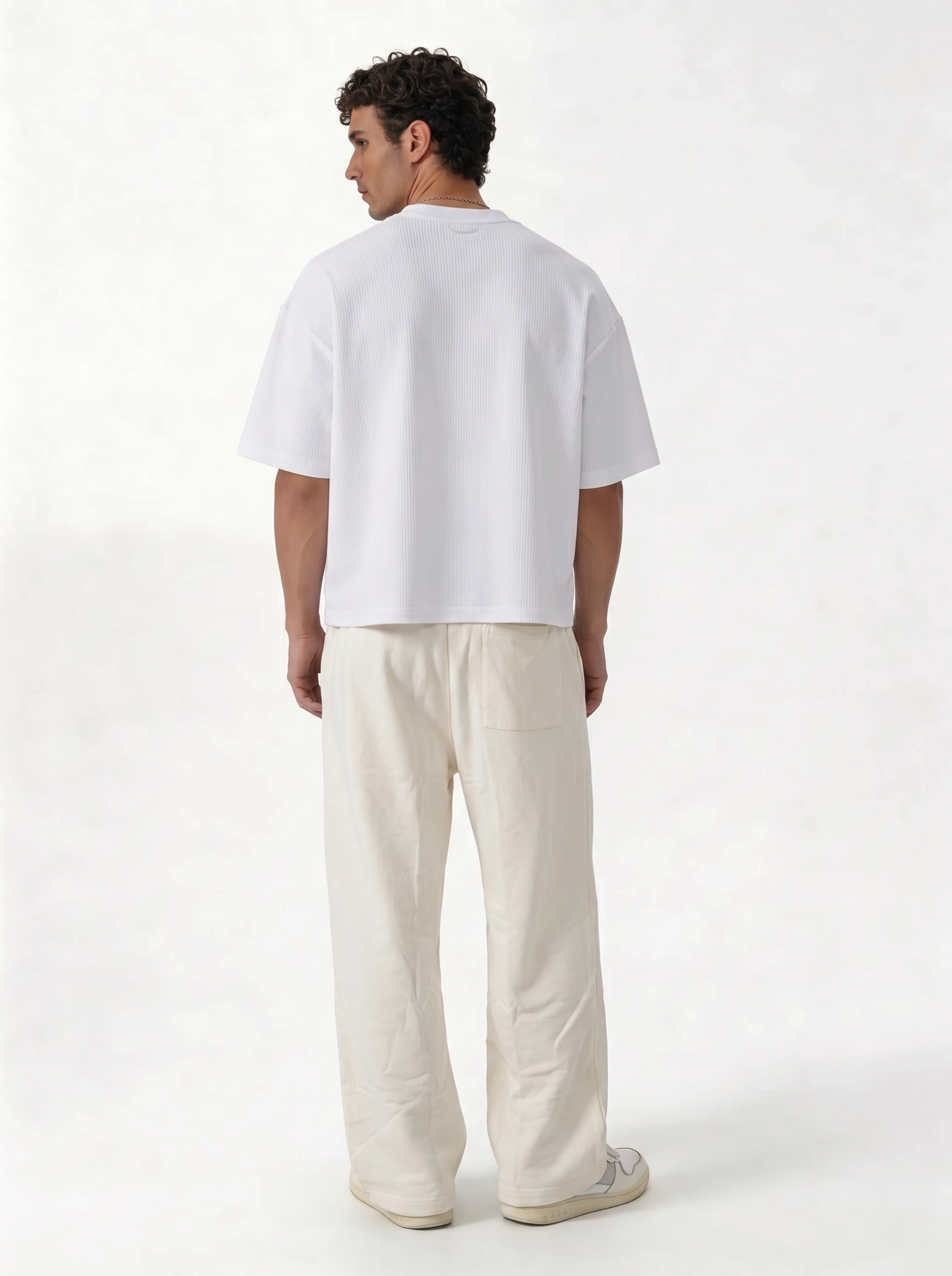 Printed Graphic Pants Cotton Relaxed Fit - Eleven