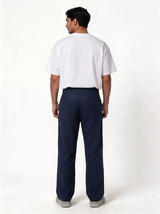 Pleated Trousers Linen Blend Regular Fit - seven