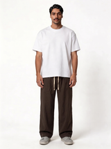 Utility Cargo Pocket Pants Cotton Twill Wide Leg - Brotherhood