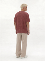 Ribbed Knit T-Shirt Knit Regular Fit - je-x