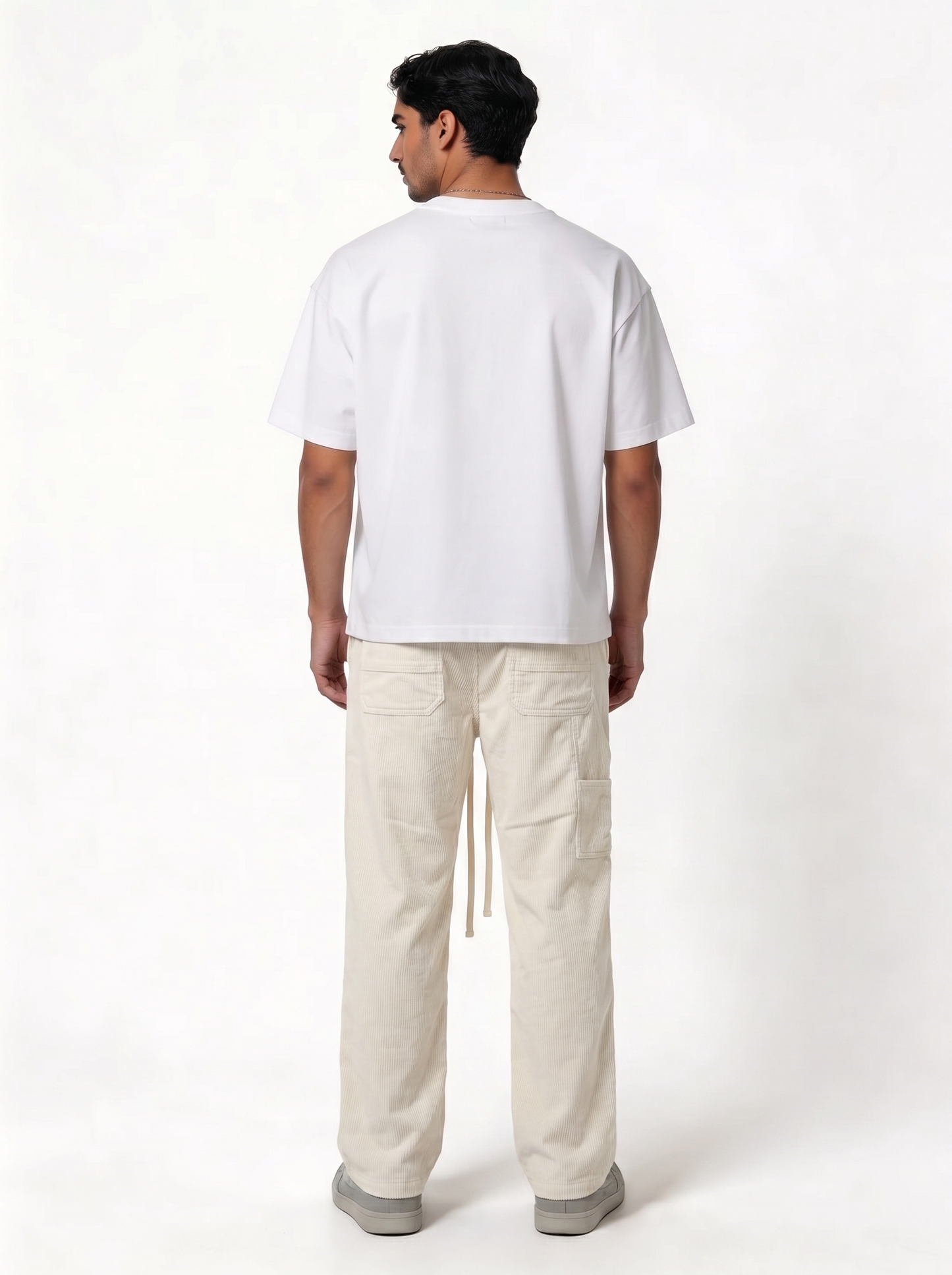Utility Pocket Pants Cotton Relaxed Fit - seven