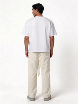 Utility Pocket Pants Cotton Relaxed Fit - seven