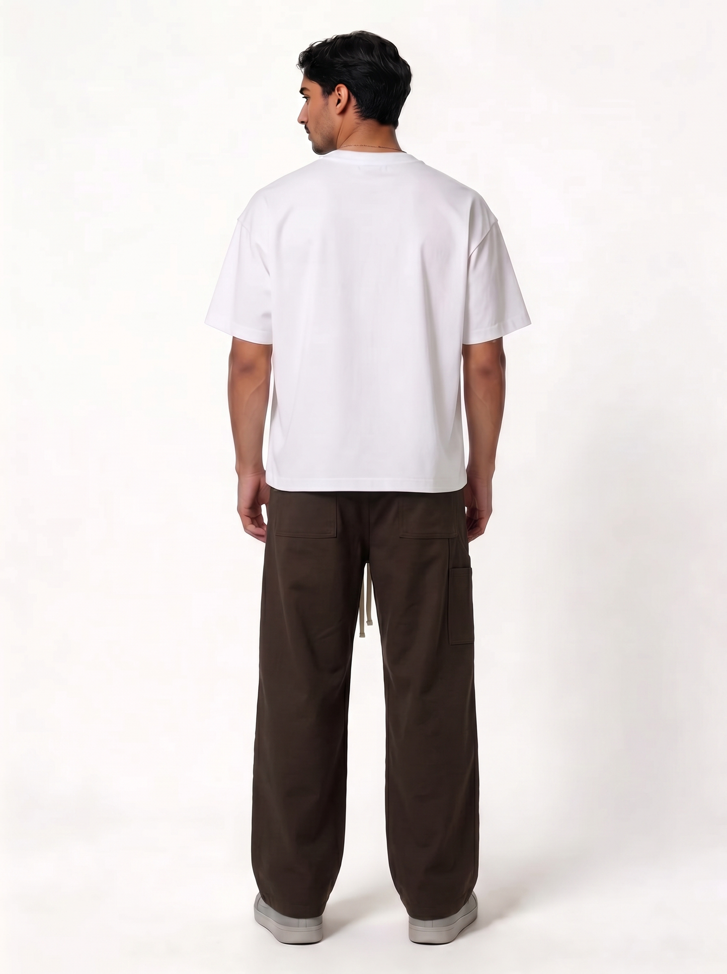 Utility Cargo Pocket Pants Cotton Twill Wide Leg - Brotherhood