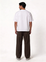 Utility Cargo Pocket Pants Cotton Twill Wide Leg - Brotherhood