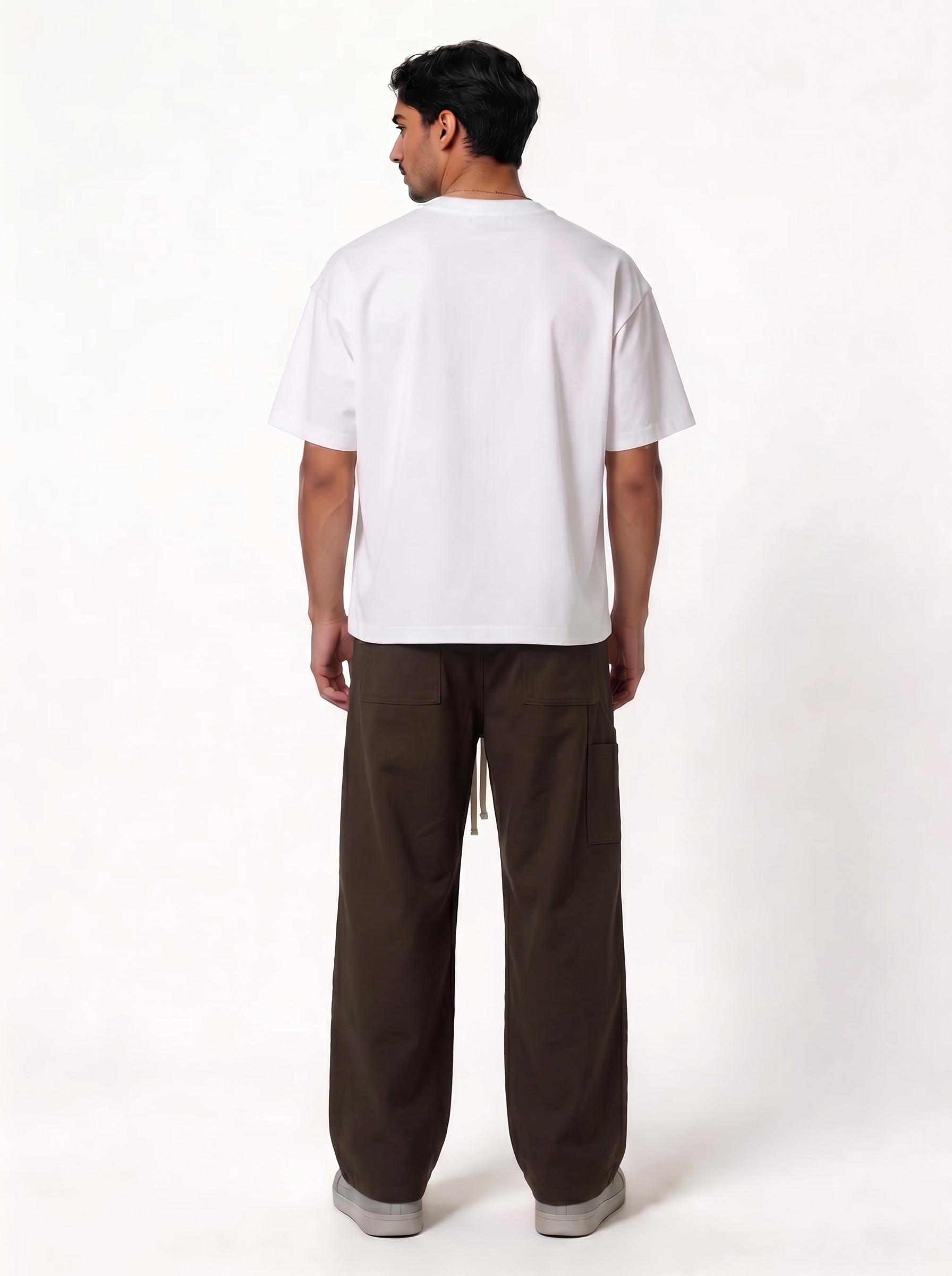Utility Cargo Pocket Pants Cotton Twill Wide Leg - Brotherhood