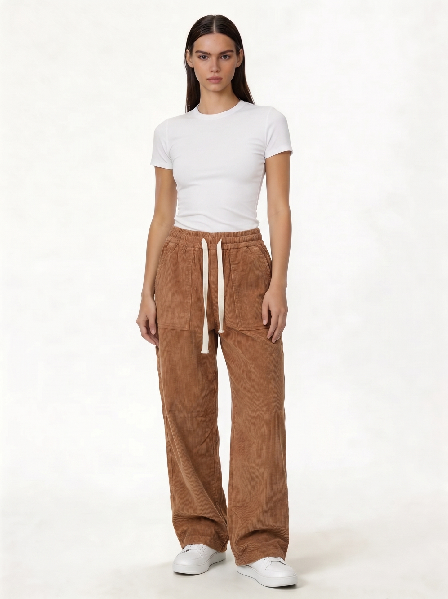 Utility Pocket Pants Cotton Relaxed Fit - seven