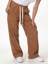 Utility Pocket Pants Cotton Relaxed Fit - seven