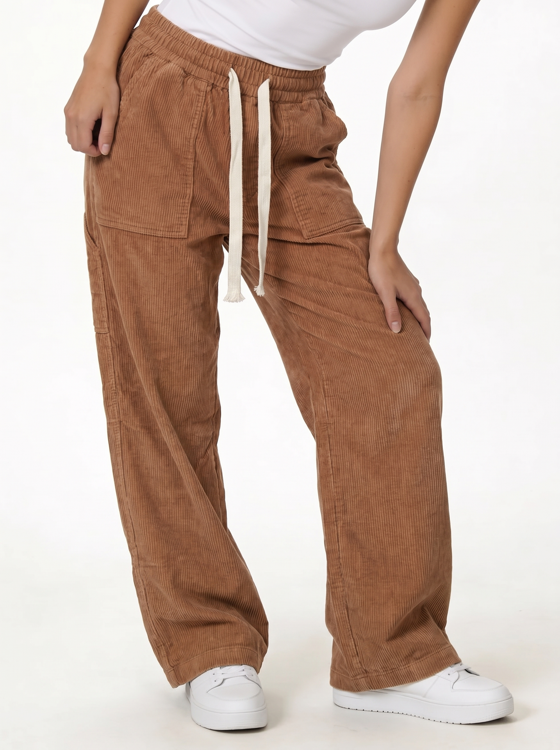 Utility Pocket Pants Cotton Relaxed Fit - seven