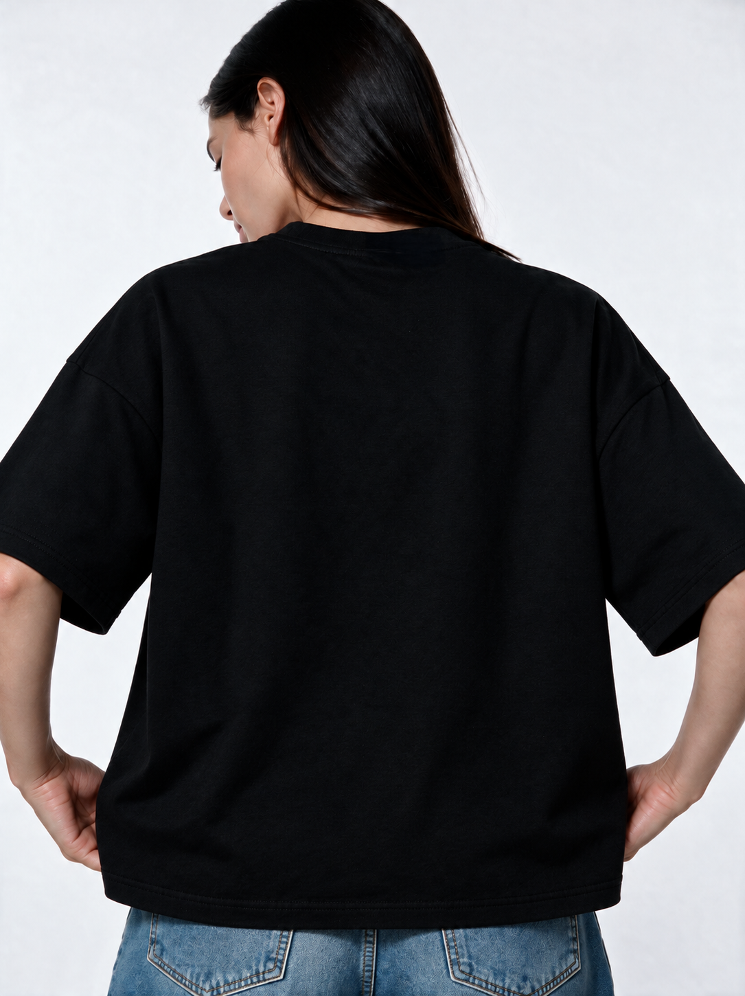 Graffiti Graphic T-Shirt Fabric Relaxed Fit - Genz Saudi