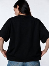 Front Typography T-Shirt Jersey Relaxed Fit - 27