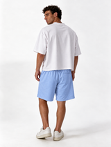 Graphic Shorts Knit Relaxed Fit - Kracked