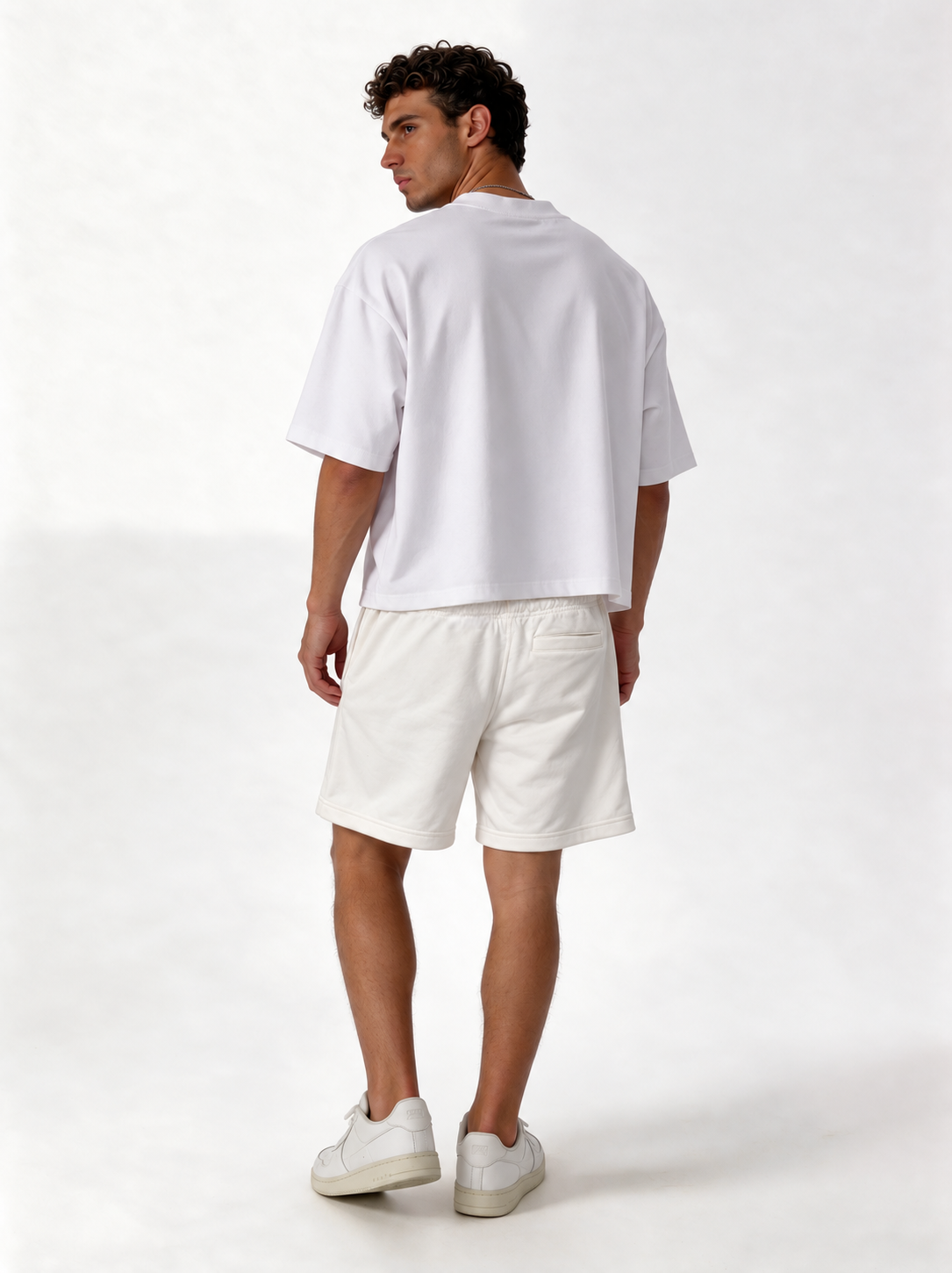Drawstring Shorts Fleece Relaxed Fit - Zamari