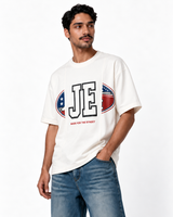 Graphic Panel T-Shirt Relaxed Fit - JE-X