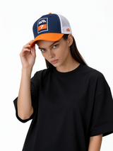 seven Logo Graphic Trucker Cap - SEVEN