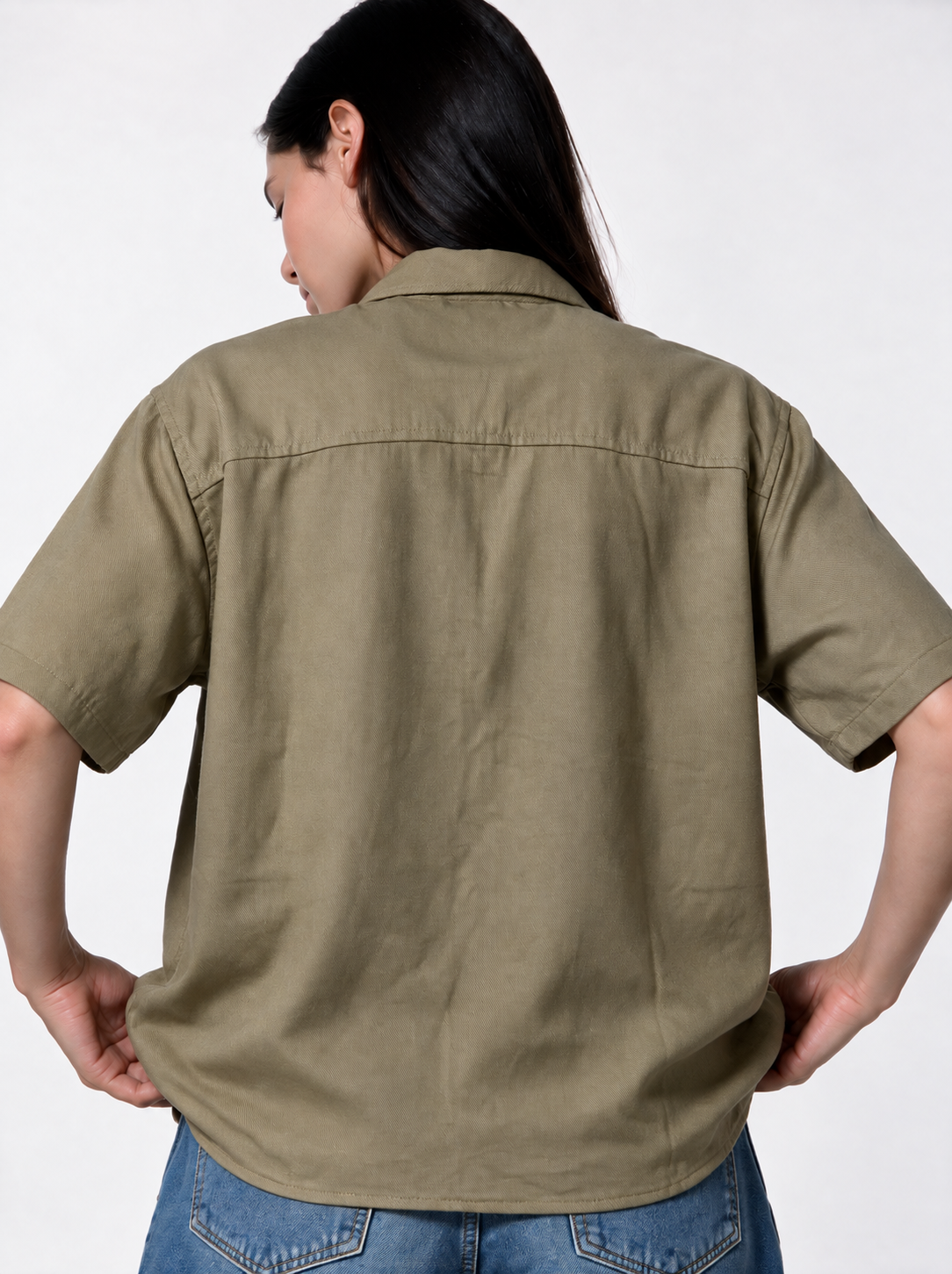 Buttoned Shirt Linen Relaxed Fit - SEVEN