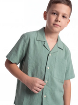 Utility Shirt Cotton Relaxed Fit - seven kids